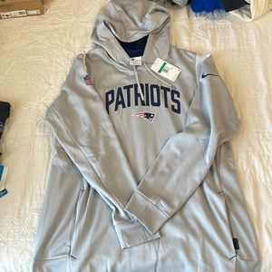 New England Patriots on field Nike Hoodie